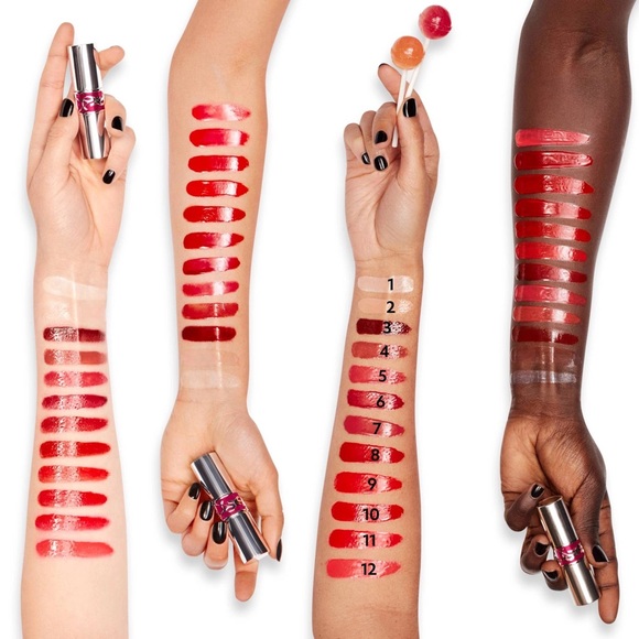 3 for$99! NEW YSL Rouge Volupté Candy Glaze Oil-In-Stick Lipsticks Moisturizing - Picture 10 of 10